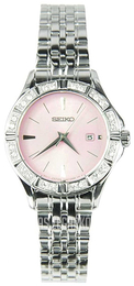 Seiko Dress Ladies Różowy/Stal Ø30 mm SXDF15