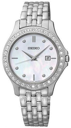 Seiko Biały/Stal Ø32 mm SXDF87