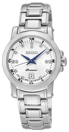 Seiko Premier Srebrny/Stal Ø27 mm SXDG01P1