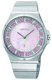 Seiko Różowy/Stal Ø35 mm SXDG13