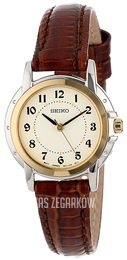 Seiko Dress Ladies Szampański/Skóra Ø25 mm SXGA02