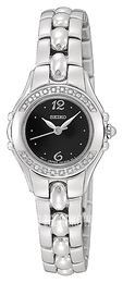 Seiko Dress Ladies Czarny/Stal Ø24 mm SXGN15