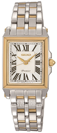 Seiko Biały/Stal Ø22 mm SXGP12P1