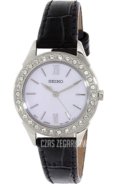 Seiko Biały/Skóra Ø27 mm SXGP27P2