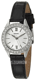 Seiko Dress Ladies Srebrny/Skóra Ø26 mm SXGP31