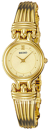 Seiko Dress Ladies Szampański/Stal w odcieniu złota Ø21 mm SXJY68