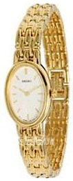 Seiko Dress Ladies Srebrny/Stal w odcieniu złota SXJY76