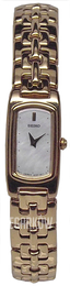 Seiko Dress Ladies Biały/Stal w odcieniu złota SZZA70
