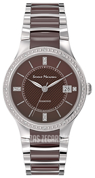Serene Marceau Diamond Louvre Brązowy/Stal Ø28 mm S005.03