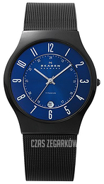 Skagen Grenen Niebieski/Tytan Ø37 mm T233XLTMN