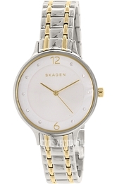 Skagen Anita Srebrny/Stal w odcieniu złota Ø36 mm SKW2321