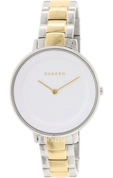 Skagen Ditte Srebrny/Stal w odcieniu złota Ø36.5 mm SKW2339