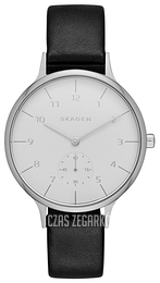 Skagen Anita Srebrny/Skóra Ø34 mm SKW2415