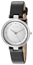 Skagen Tanja Srebrny/Skóra Ø30 mm SKW2467