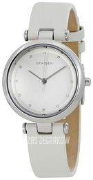 Skagen Tanja Srebrny/Skóra Ø30 mm SKW2517