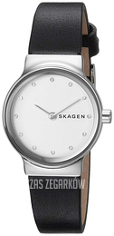 Skagen Freja Biały/Skóra Ø26 mm SKW2668