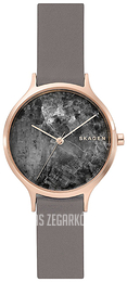 Skagen Anita Szary/Skóra Ø34 mm SKW2672