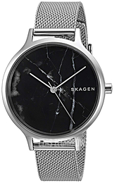 Skagen Anita Czarny/Stal Ø34 mm SKW2673