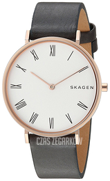 Skagen Hald Biały/Skóra Ø34 mm SKW2674