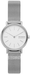 Skagen Signatur Biały/Stal Ø30 mm SKW2692