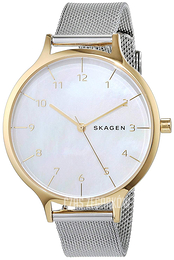 Skagen Anita Biały/Stal Ø36 mm SKW2702