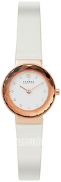 Skagen Leonora Biały/Skóra Ø25 mm SKW2769