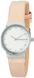 Skagen Freja Biały/Skóra Ø26 mm SKW2770