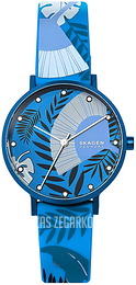 Skagen Aaren Niebieski/Guma Ø36 mm SKW2860
