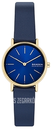 Skagen Signatur Niebieski/Skóra Ø30 mm SKW2867