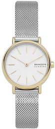 Skagen Signatur Biały/Stal Ø30 mm SKW2910