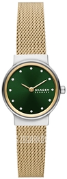 Skagen Freja Lille Zielony/Pozlacana Ø26 mm SKW3068