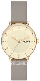 Skagen Riis Kremowy/Skóra Ø36 mm SKW3091