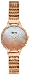 Skagen Anita Lille Wielokolorowy/Stal w kolorze różowego złota Ø30 mm SKW3107