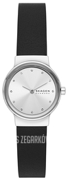 Skagen Freja Lille Srebrny/Skóra Ø26 mm SKW3119