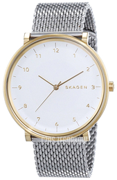 Skagen Hald Biały/Stal Ø40 mm SKW6170