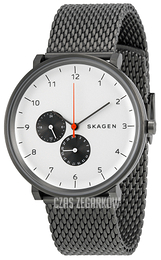 Skagen Hald Biały/Stal Ø40 mm SKW6188