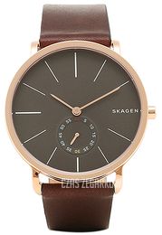 Skagen Hagen Brązowy/Skóra Ø40 mm SKW6213