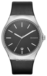 Skagen Sundby Czarny/Skóra Ø42 mm SKW6260