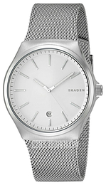 Skagen Sundby Biały/Stal Ø42 mm SKW6262