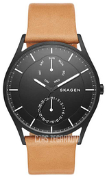 Skagen Holst Czarny/Skóra Ø40 mm SKW6265