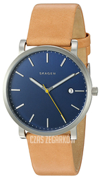 Skagen Hagen Niebieski/Skóra Ø40 mm SKW6279