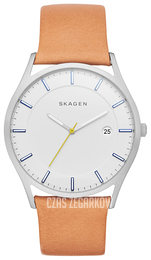 Skagen Holst Biały/Skóra Ø40 mm SKW6282