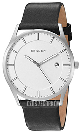 Skagen Holst Biały/Skóra Ø40 mm SKW6283