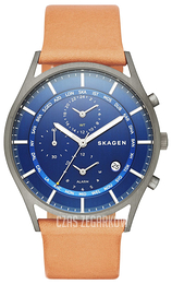 Skagen Holst Niebieski/Skóra Ø40 mm SKW6285