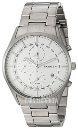 Skagen Holst Biały/Tytan Ø40 mm SKW6286