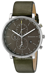 Skagen Hagen Szary/Skóra Ø42 mm SKW6298