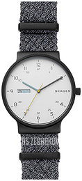 Skagen Ancher Biały/Tkanina Ø40 mm SKW6454