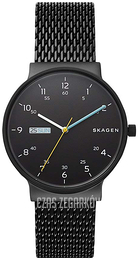 Skagen Ancher Czarny/Stal Ø40 mm SKW6456