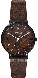 Skagen Aaren Naturals Brązowy/Skóra Ø40 mm SKW6728