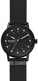 Skagen Henriksen Czarny/Skóra Ø40 mm SKW6740